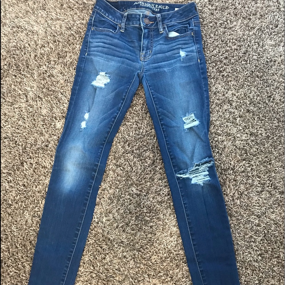 American Eagle Ripped Jeans